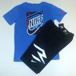 Nike Boys Youth 2pc Short Set - Large 