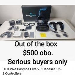 HTC VIVE COSMOS ELITE VR HEADSET KIT