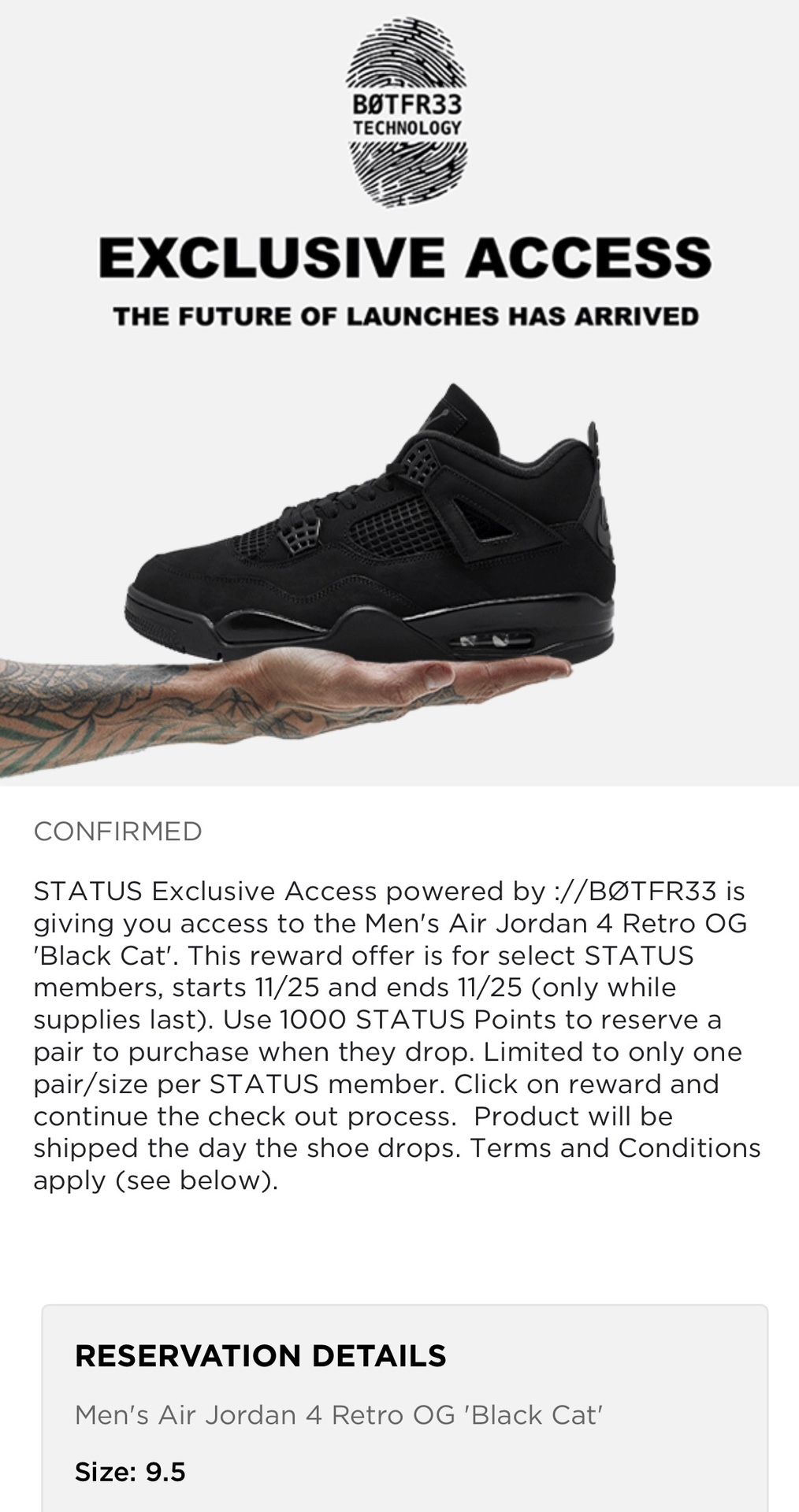 Air Jordan 4 Retro OG “Black Cats”