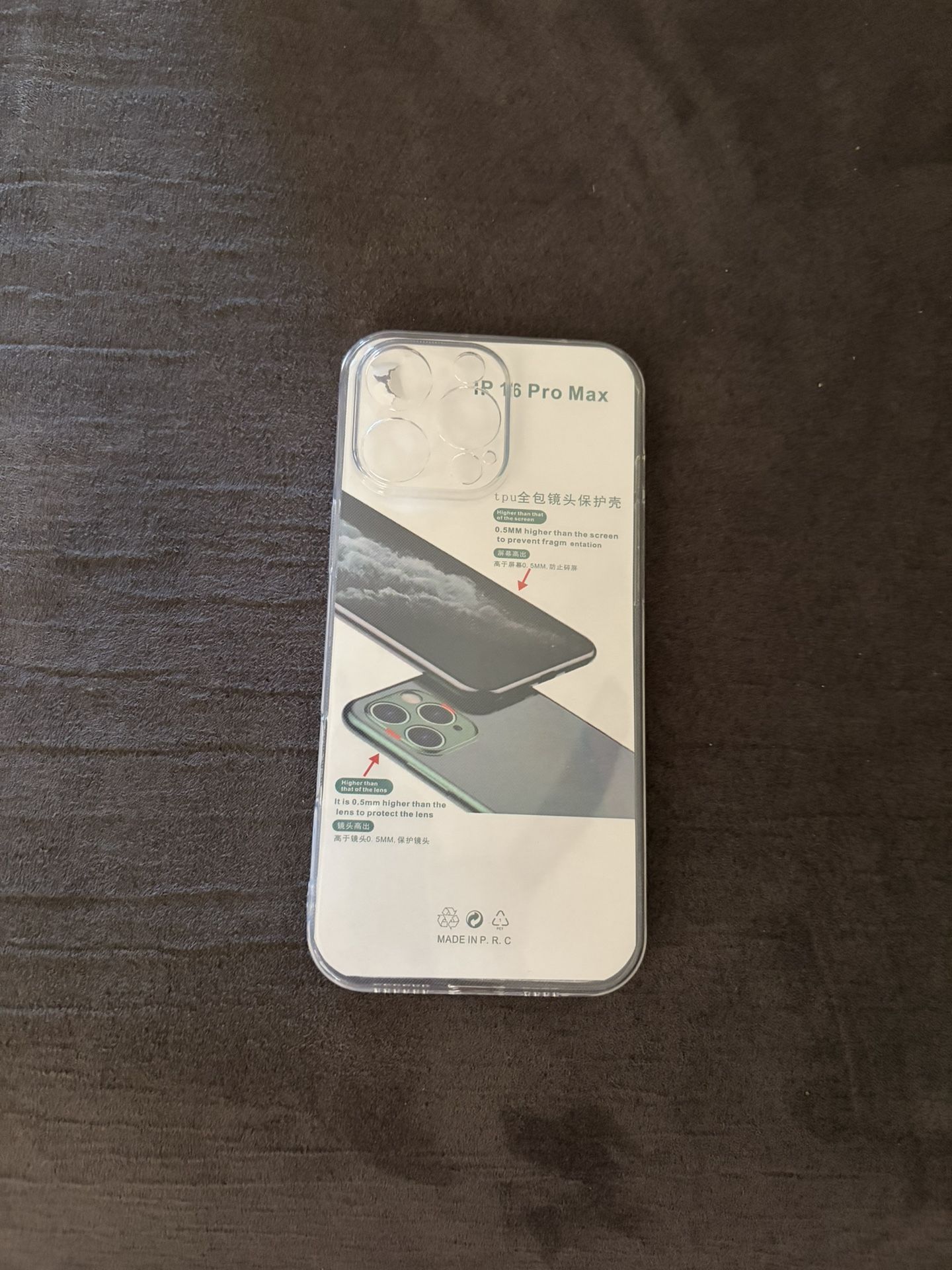 iPhone 16 Pro max Clear Thin Phone Case