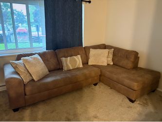 Couch with Chase Lounge