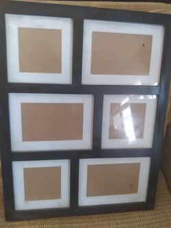 6 Openings Matted Picture Frame
