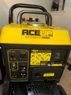 Aceup Energy 1,200W Gas Powered Generator, Small Portable Generator for Home Use Ultralight, EPA & CARB Compliant