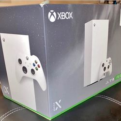 All White X Box Series S
