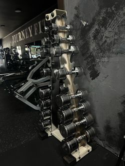 Ivanko Chrome Dumbbells & Rack