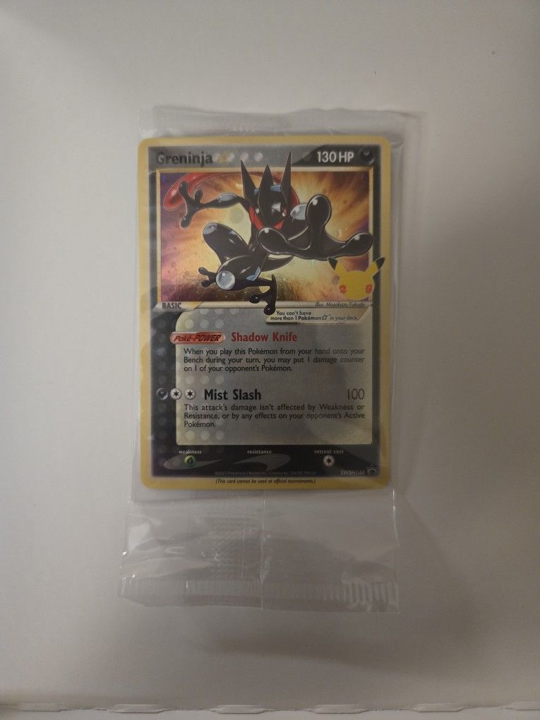 Greninja Gold Star Promo #SWSH 144