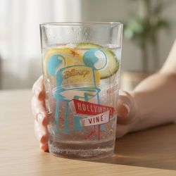 Vintage 1996 Disney  McDonald’s Collab 25th Anniversary Of Hollywood Studios Drink Glass