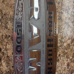 RAM 1500 Laramie Longhorn Edition Tailgate Emblem Badge OEM - Excellent Condition