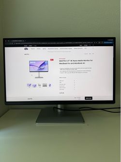 BENQ 27” IPS LED 4K monitor