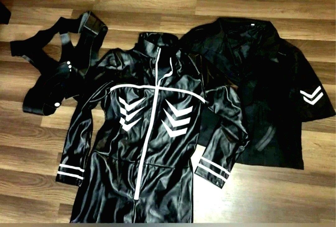 Tokyo Ghoul Kaneki Ken Cosplay Jumpsuit 3 Piece Costume Set Anime
Medium
