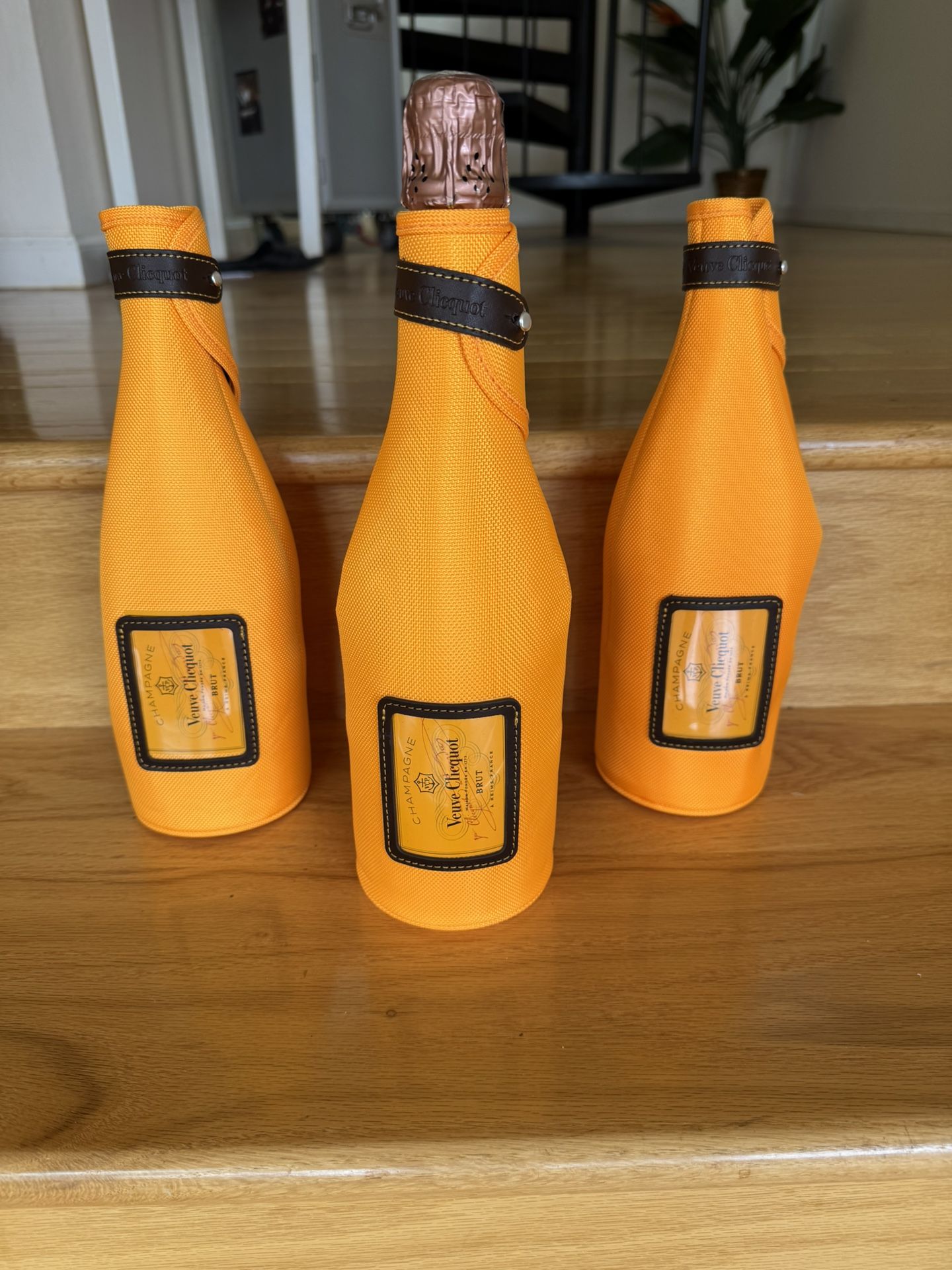 Three Champagne/Wine Insulated Jackets, Perfect Condition!