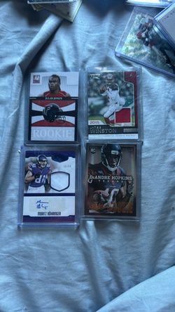 NFL Rookie Card Lot of 4