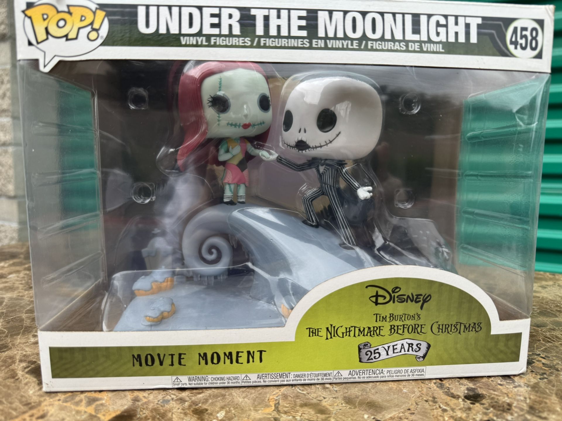 Funko Pop! Nightmare Before Christmas Movie Moment #458 – Under the Moonlight (Jack & Sally)