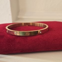 Brand New Rose Gold Bangle Bracelet