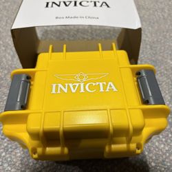 Invicta 1 Slot Dive Impact Watch Case DC1YEL Brand New 