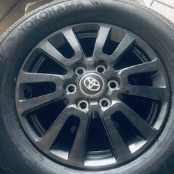 0-miles. 2025 Toyota Tundra / Hi Lander 245 70 R 18” Yokohama Geolander X-CV $550 Set Of 4 Brand New 