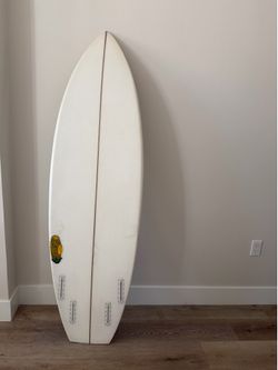 White Surfboard