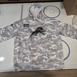 ST BROWN -SALUTE to SERVICE HOODIE (LARGE)