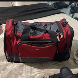 SWISSGEAR Apex Duffel Bag - Black/Red