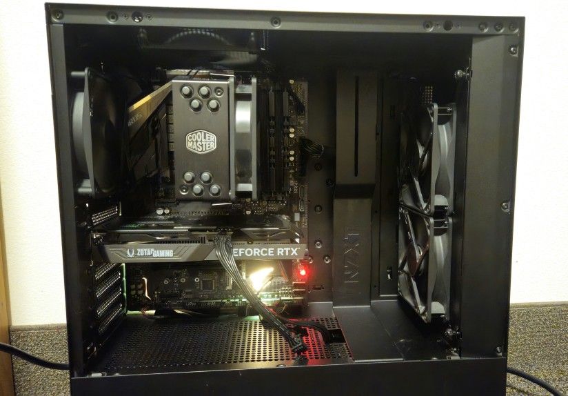 Ryzen 7 + RTX Gaming PC and Monitor