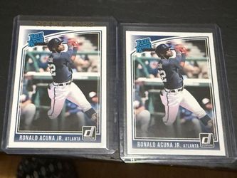 ⚾ Ronald Acuña Jr. Rated Rookie Cards — 2018 Donruss #283