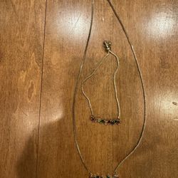 Woman’s plunder design necklace with matching bracelet shipping available