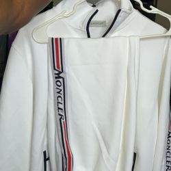 Large White Tracksuit 