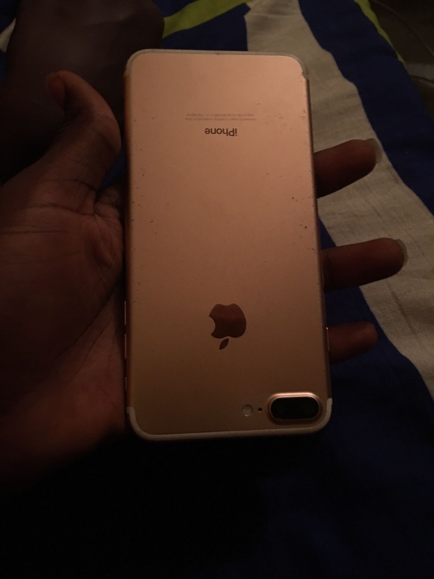 I got IPh1 7plus for sale dm for price {contact info removed}