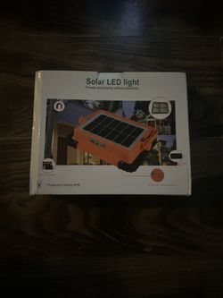 Solar and rechargeable light