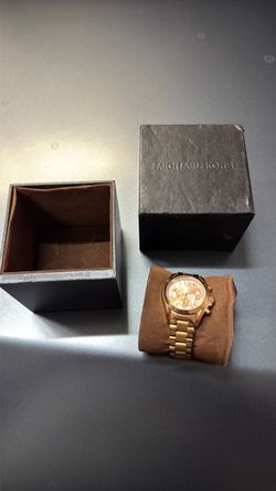 Michael Kors Rose Gold Chronograph Watch