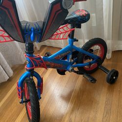 spider man bicycle toddler