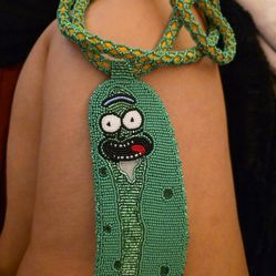 Authentic hand made beaded medallions 