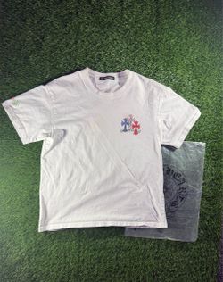 Chrome Heart Multicolor Cross Graphic Tee