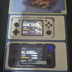R36H Game Console Custom Setup With 128gb Sd Card
