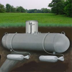 Underground Propabe Gas Tanks Installation