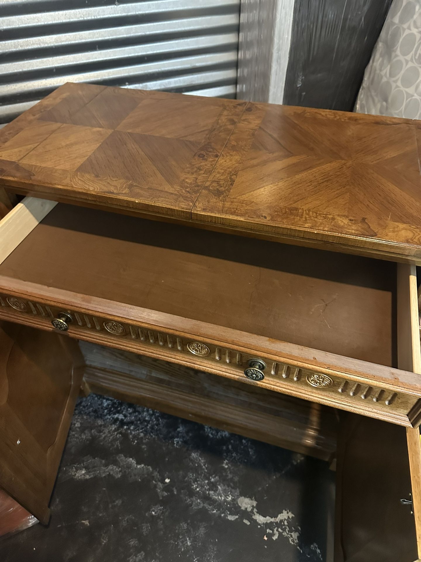 Vintage Formal Silverware In China Cabinet