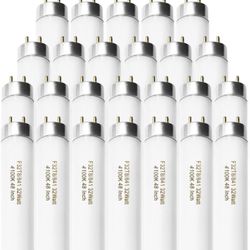 48 inch F32T8/841 32W T8 Fluorescent Tube Light Bulb 4 Foot 32Watt/TL841 CW C...
