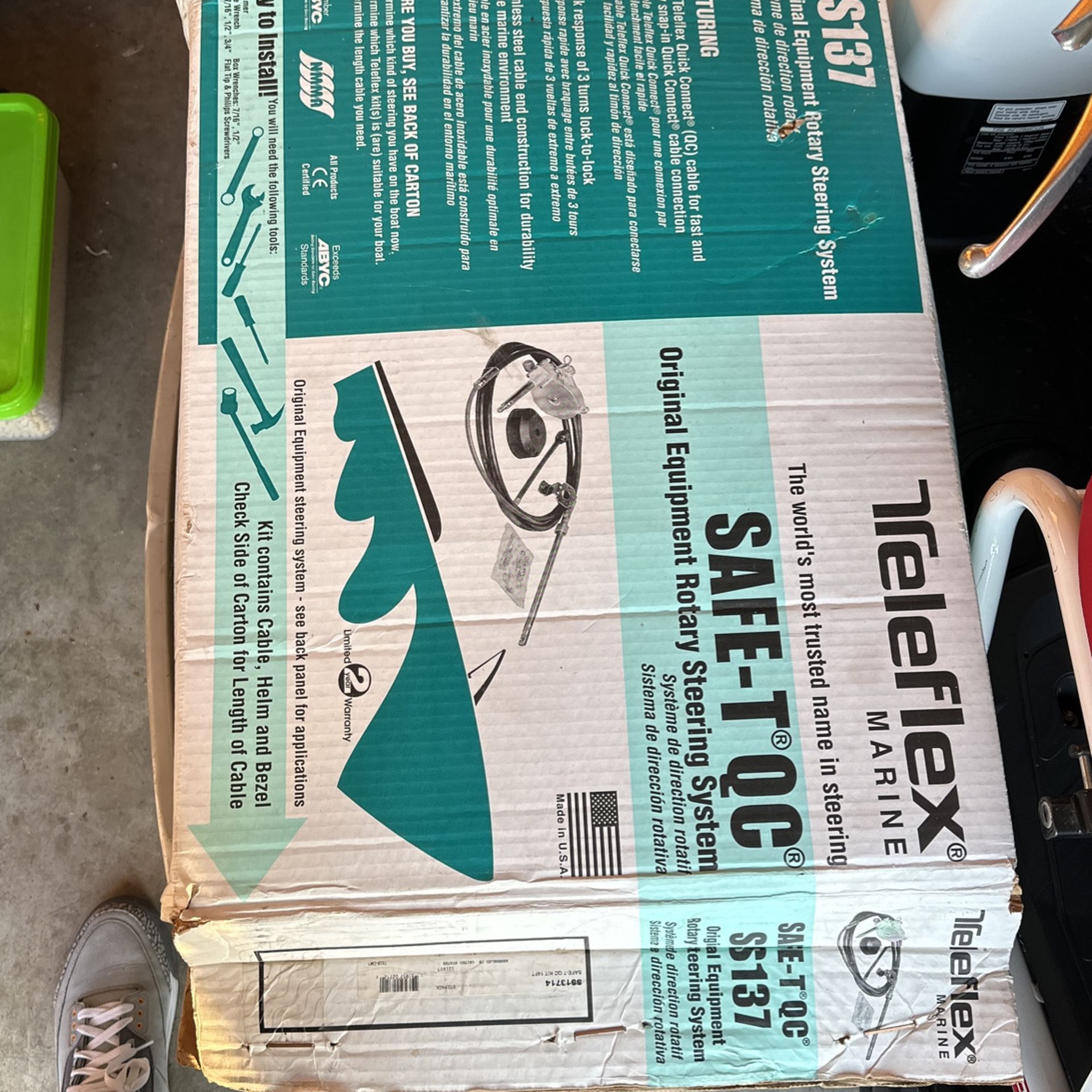 Boat Motor Cable 