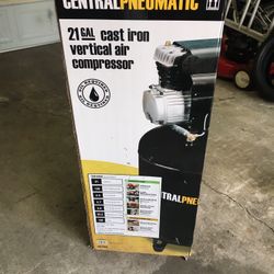 Air Compressor 21 galons