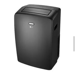 LG 8,000 BTU 115-Volt Portable Air Conditioner Cools 350 Sq. Ft. with Dehumidifier and Wi-Fi Enabled in Gray
