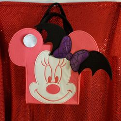 Minnie Mouse Glow in the Dark Gift/Storage Bag. New.