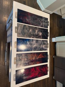 Metal wall decor
