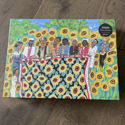 Faith Ringgold The Sunflower Quilting Bee at Arles 1000 Piece Puzzle 