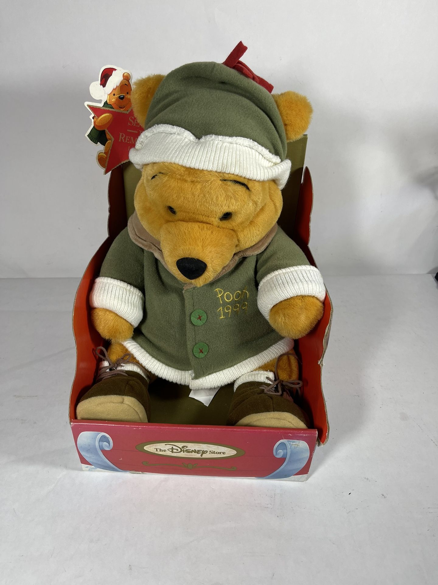 Vintage Stuffed Winnie The Pooh Toy 1999