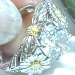 VANCARO 925 Sterling Fine Wedding Ring Size 8