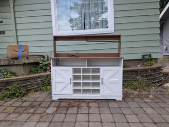 Farmhouse Kitchen Buffet Cabinet - 55"