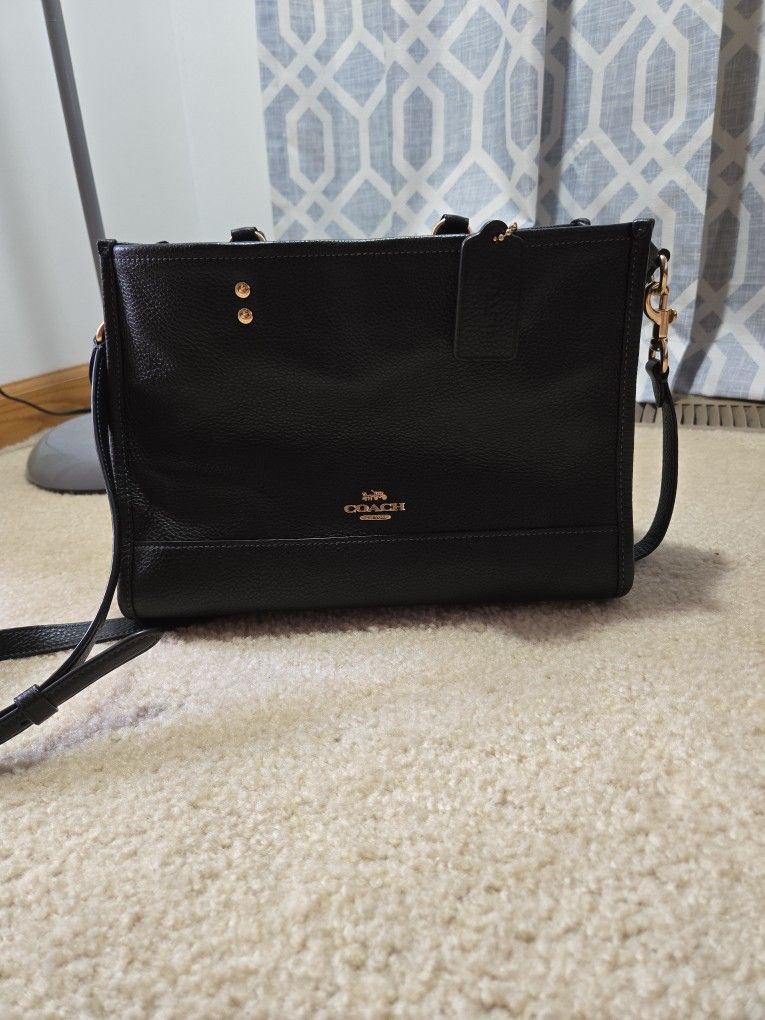 Coach Cross Body Tote Bag