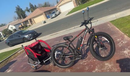 Bike trailer for kids