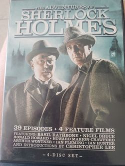 39 episodes Sherlock Holmes dvds