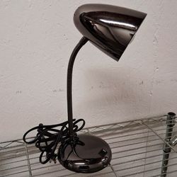 Dark Gray Desk Lamp Pickup Between 2;00-10:45 Rainbow/charleston Cash Only Read Description 